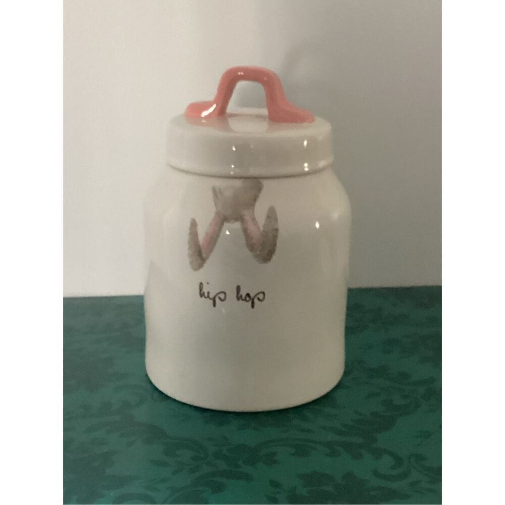 Rae Dunn “Bunny Ears Hip Hop Canister